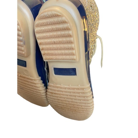 New! Sugar Women’s Skylar 2 Duck Boot navy/gold glitter 7M like L.L.bean - Picture 6 of 6